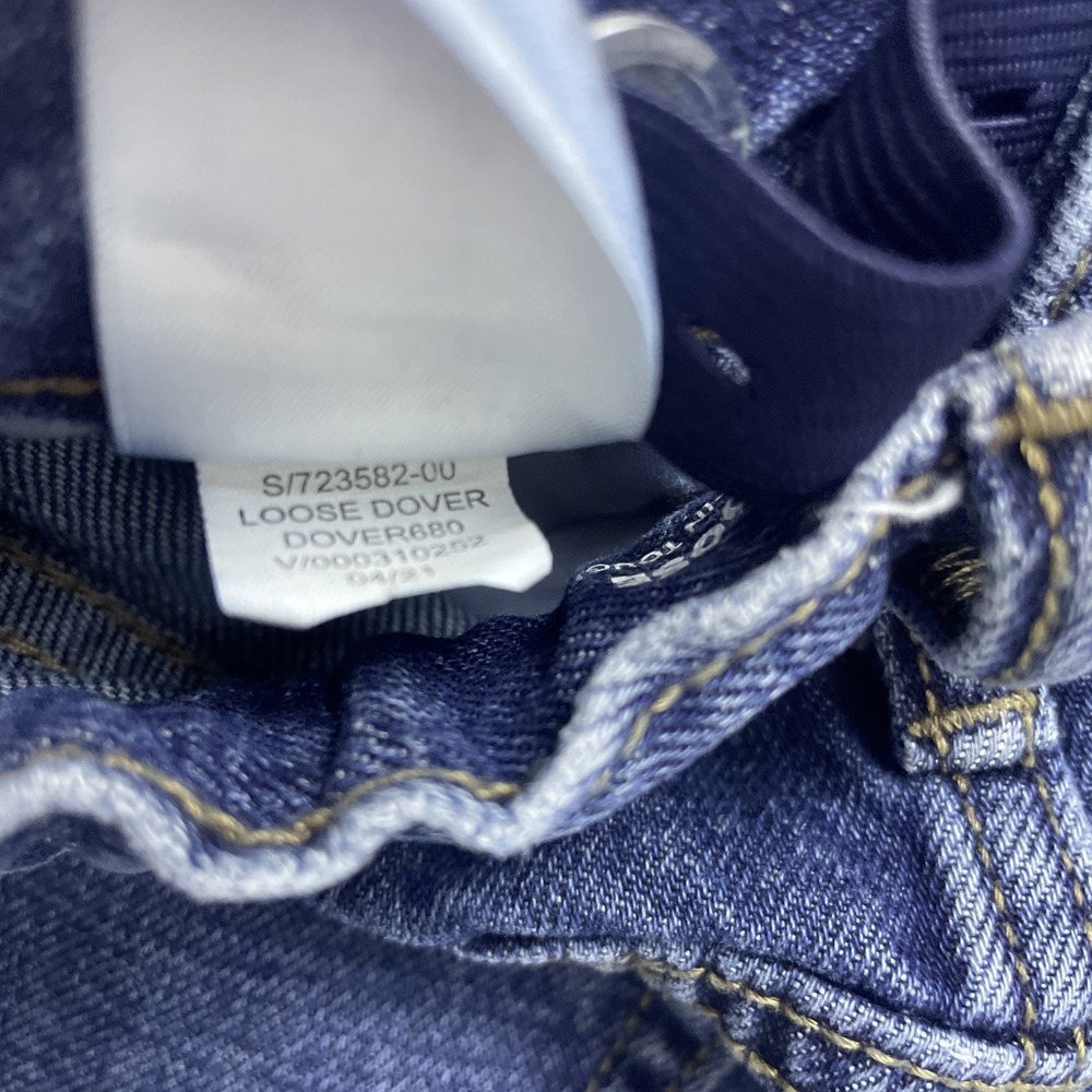 Old Navy Boys Denim Jeans Loose Fit Built Tough Blue Size 6‎ - Picture 7 of 10